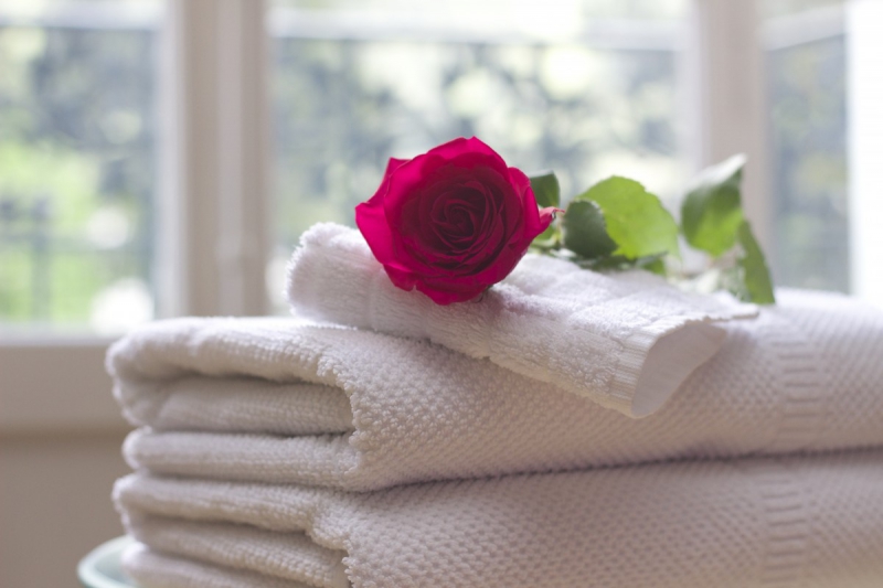 chambre-hote-ST TROPEZ-min_towel_rose_clean_care_salon_spa_white_bath-731641